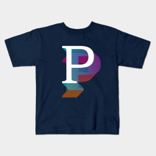 Letter P Kids T-Shirt